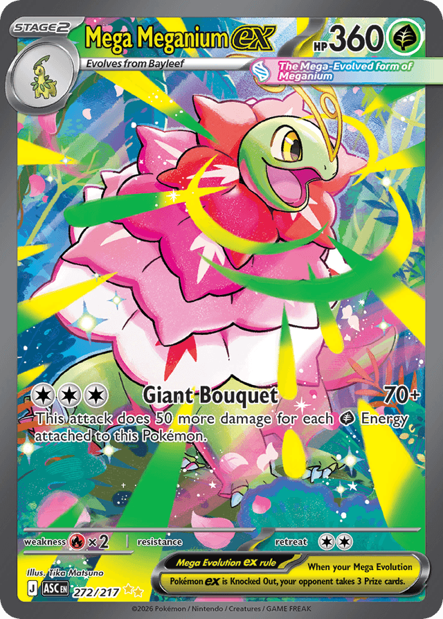 Mega Meganium ex ME2PT5-272
