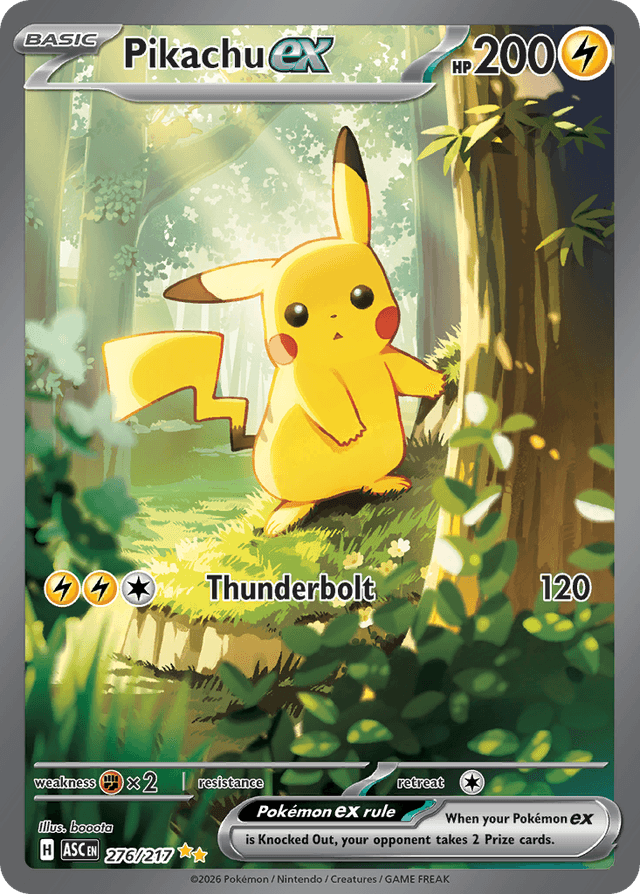 Pikachu ex ME2PT5-276