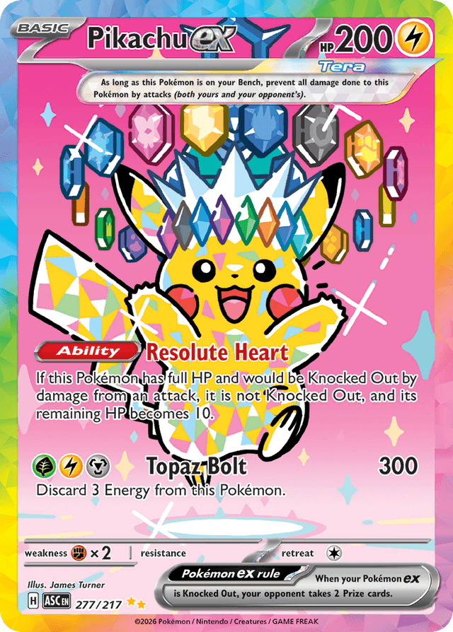 Pikachu ex ME2PT5-277