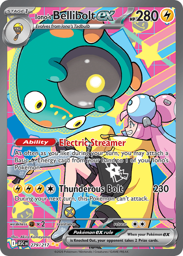 Iono's Bellibolt ex ME2PT5-279
