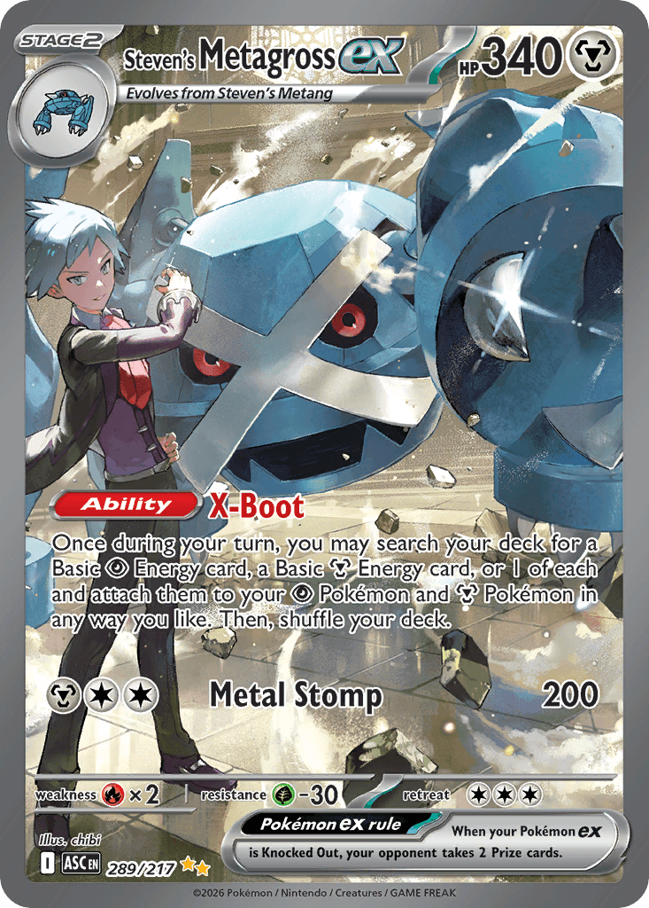 Steven's Metagross ex ME2PT5-289