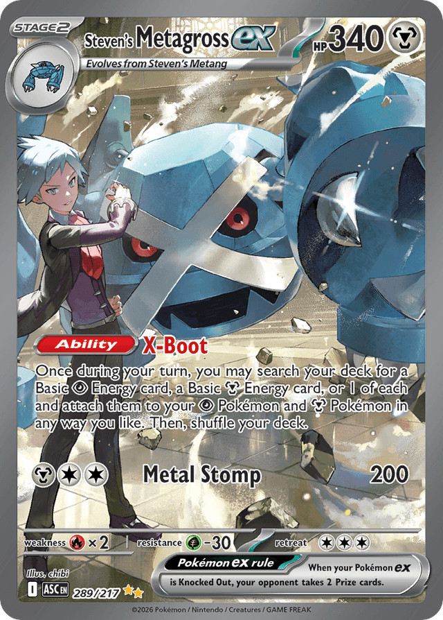 Steven's Metagross ex ME2PT5-289