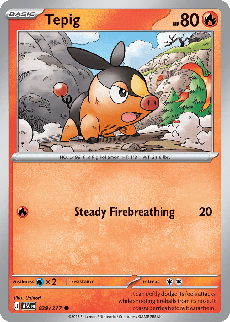 Tepig ME2PT5-29
