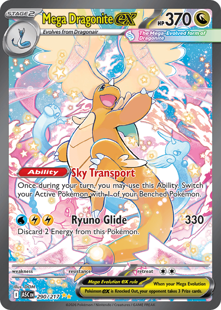 Mega Dragonite ex ME2PT5-290