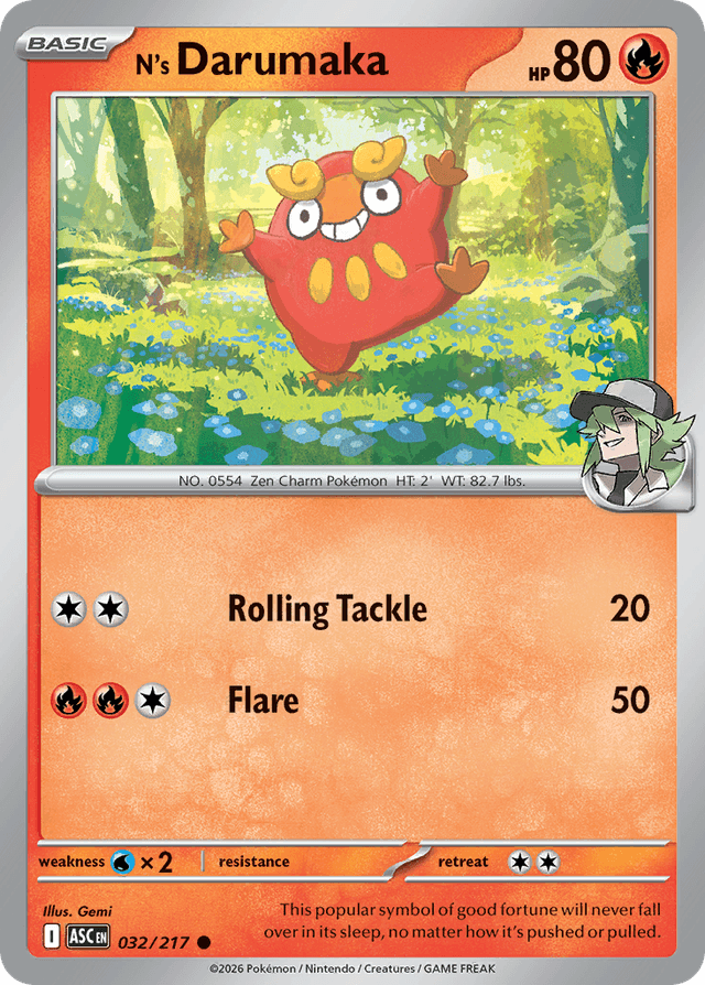 N's Darumaka ME2PT5-32