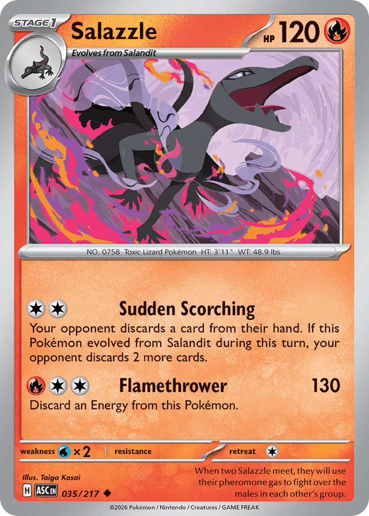 Salazzle ME2PT5-35