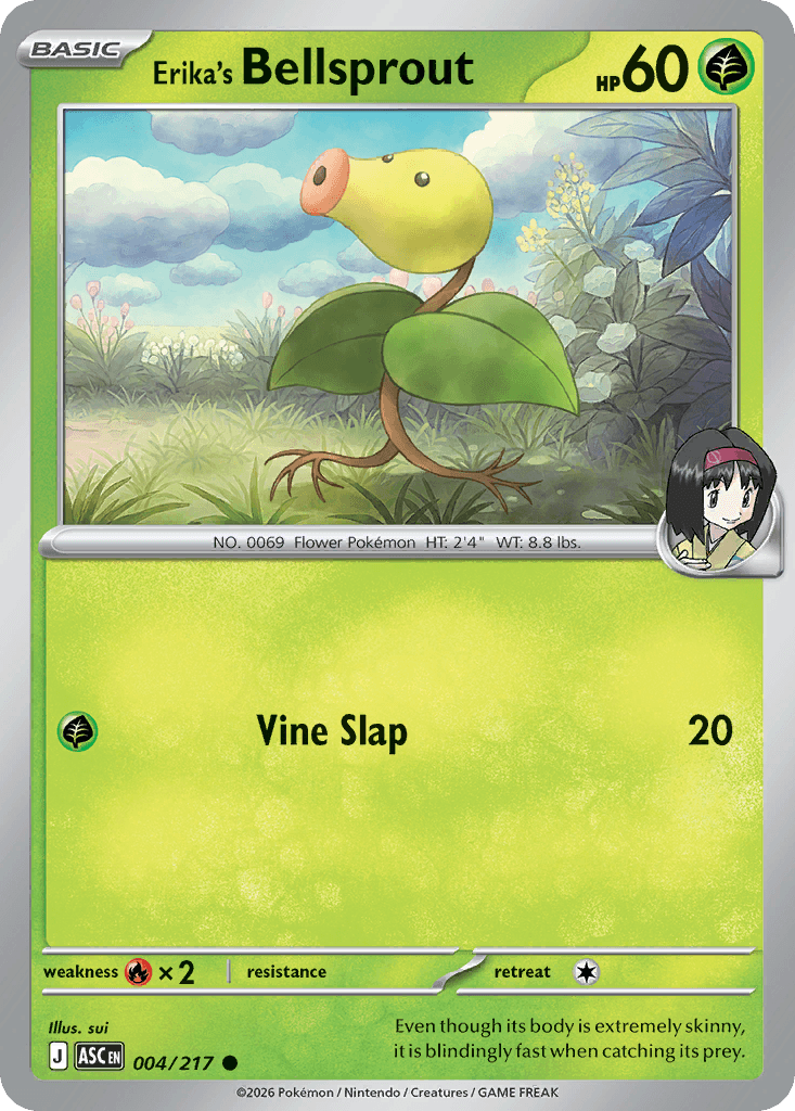 Erika's Bellsprout ME2PT5-4