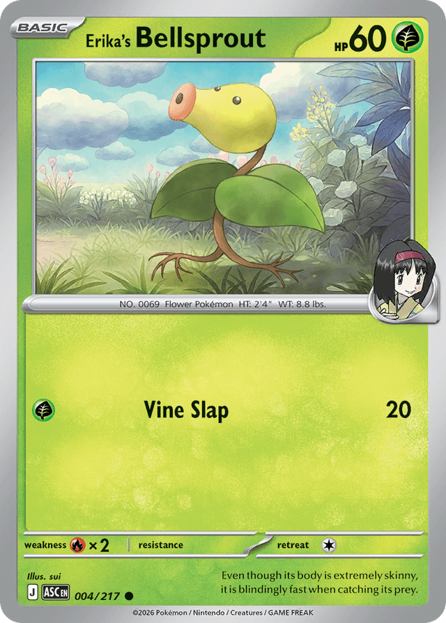 Erika's Bellsprout ME2PT5-4