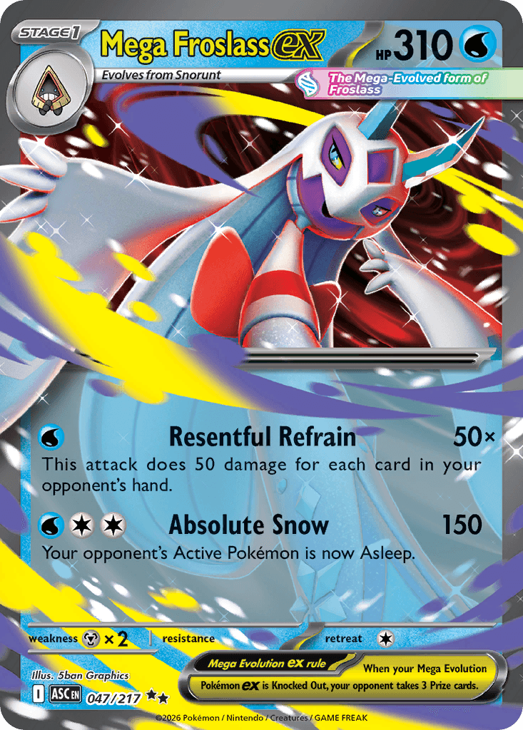 Mega Froslass ex ME2PT5-47
