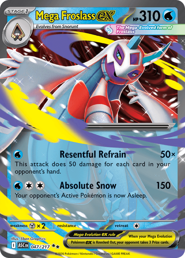 Mega Froslass ex ME2PT5-47