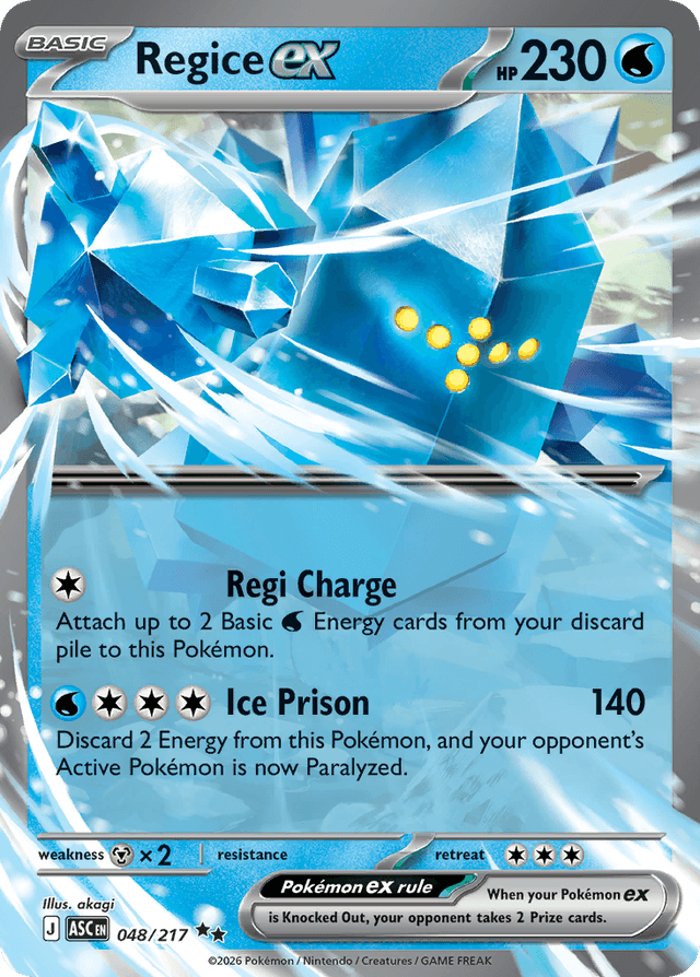 Regice ex ME2PT5-48
