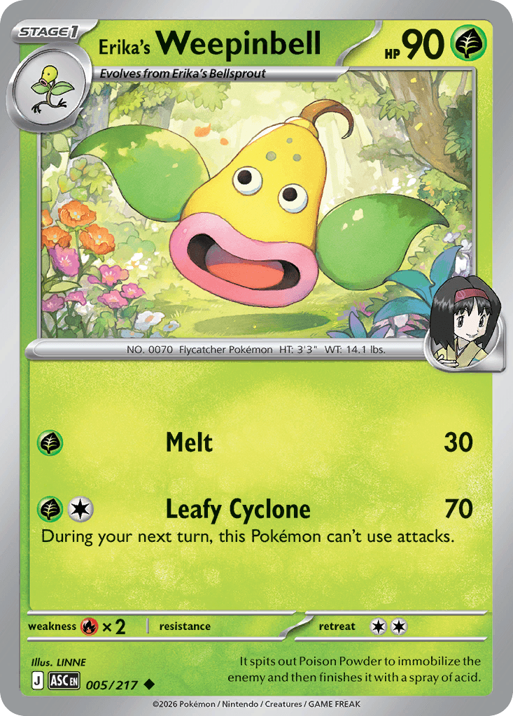 Erika's Weepinbell ME2PT5-5
