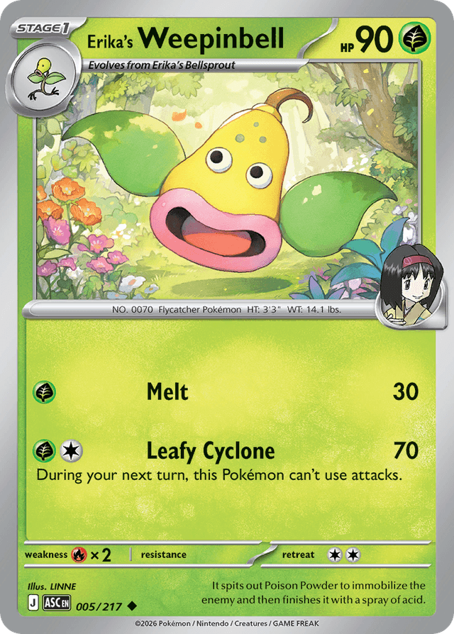 Erika's Weepinbell ME2PT5-5