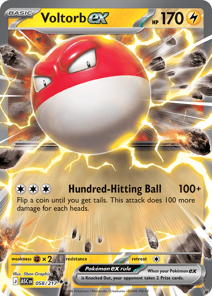 Voltorb ex ME2PT5-58