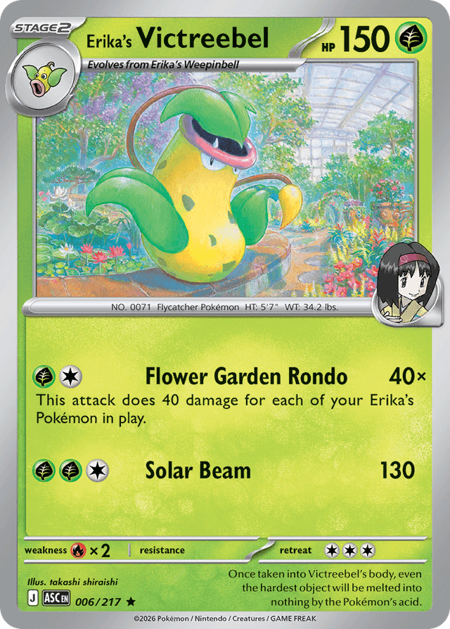 Erika's Victreebel ME2PT5-6