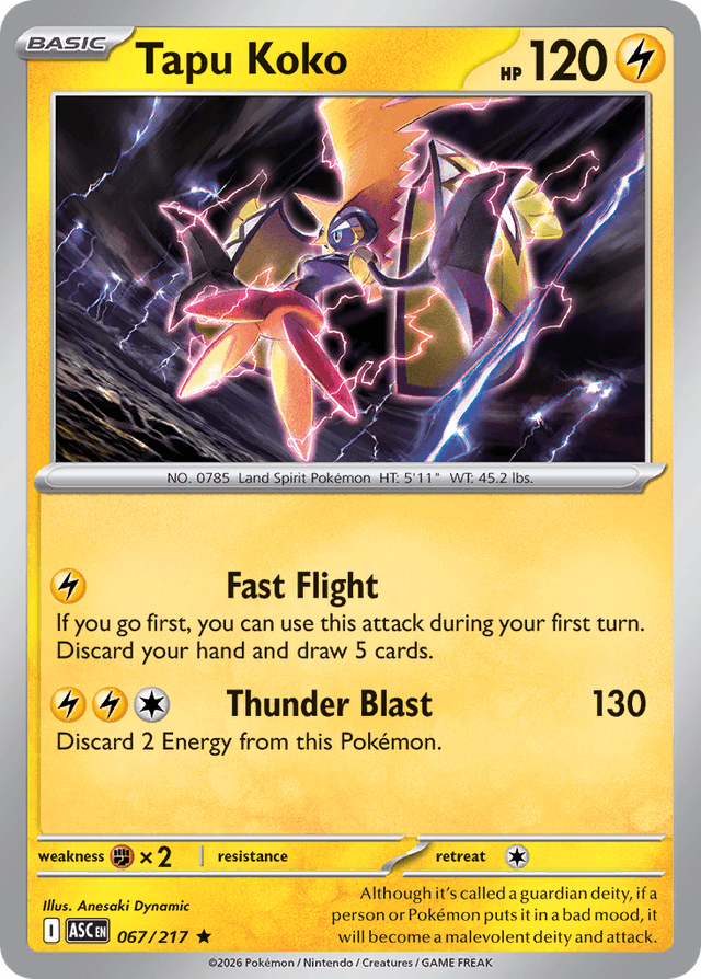 Tapu Koko ME2PT5-67