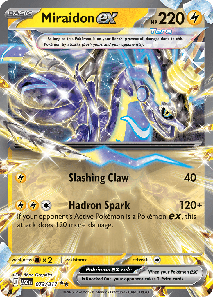 Miraidon ex ME2PT5-73