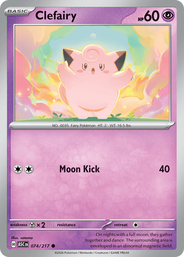 Clefairy ME2PT5-74