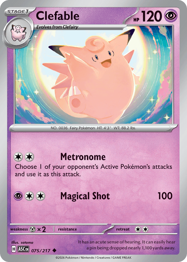 Clefable ME2PT5-75