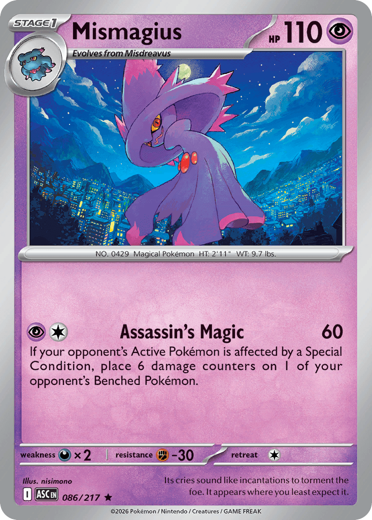 Mismagius ME2PT5-86
