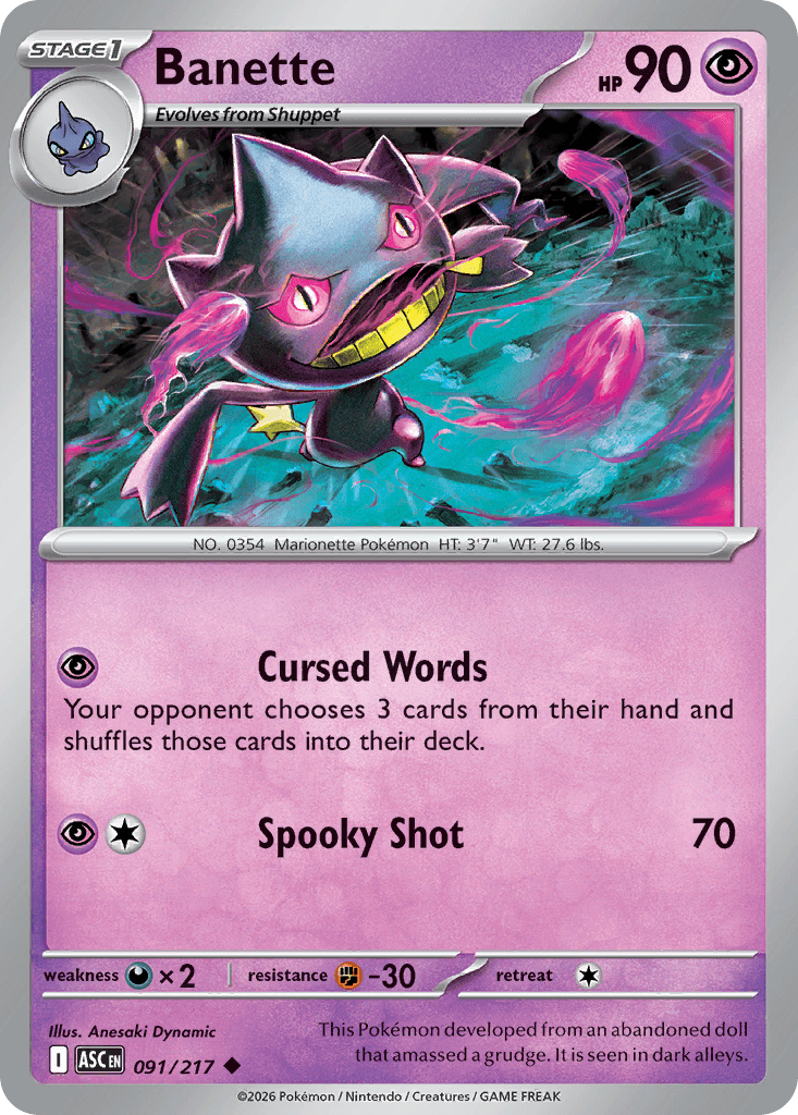 Banette ME2PT5-91