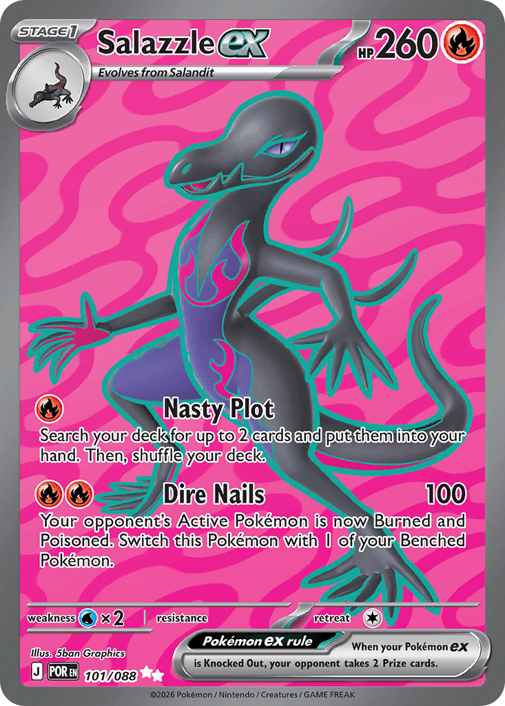 Salazzle ex ME3-101
