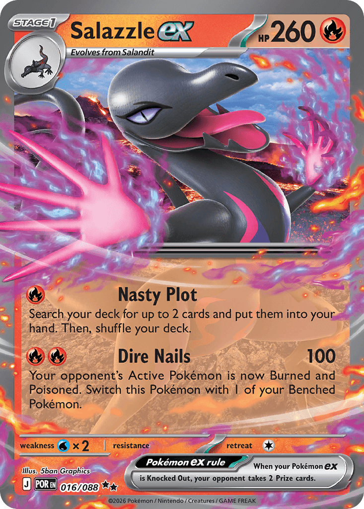 Salazzle ex ME3-16