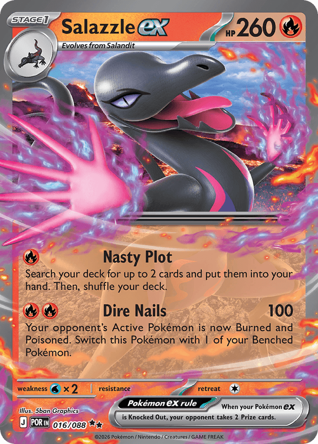 Salazzle ex ME3-16