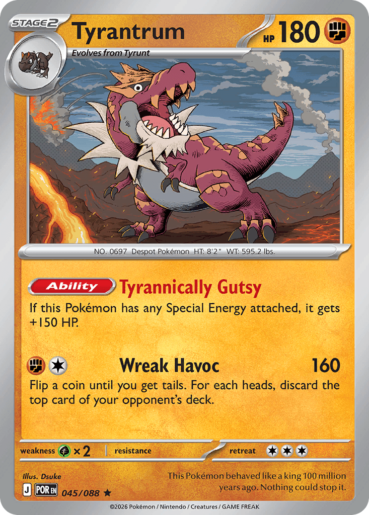 Tyrantrum ME3-45