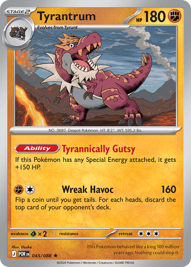 Tyrantrum ME3-45