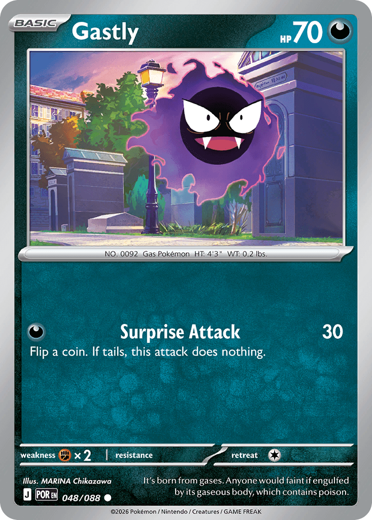 Gastly ME3-48