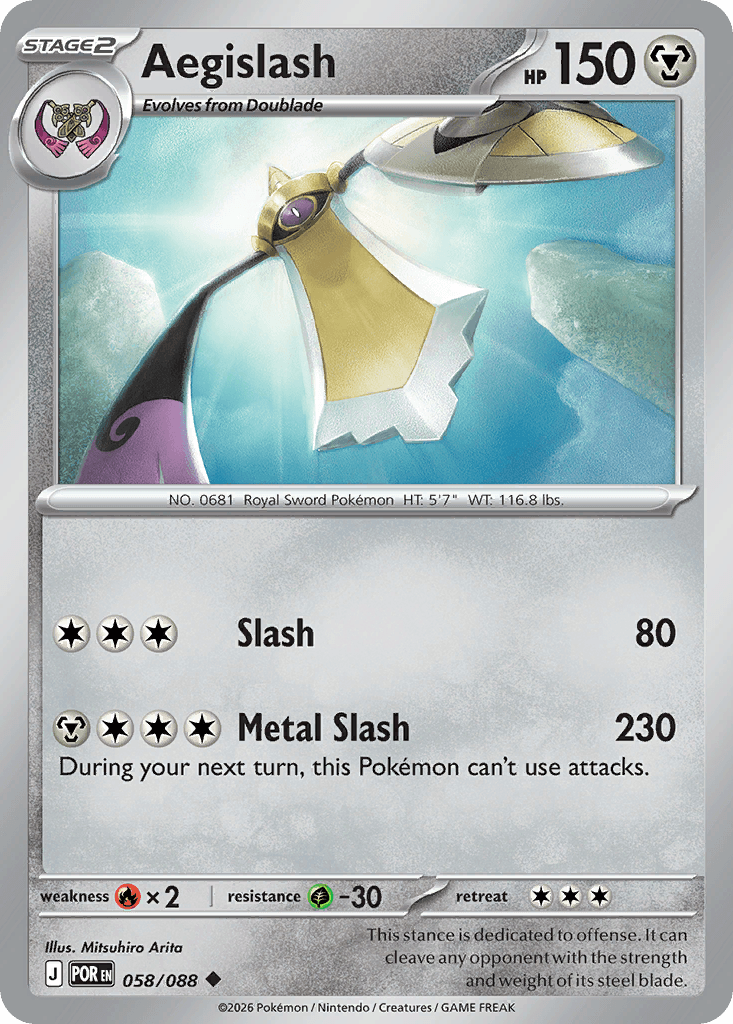 Aegislash ME3-58