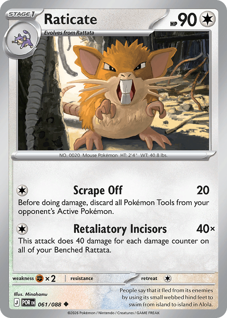 Raticate ME3-61