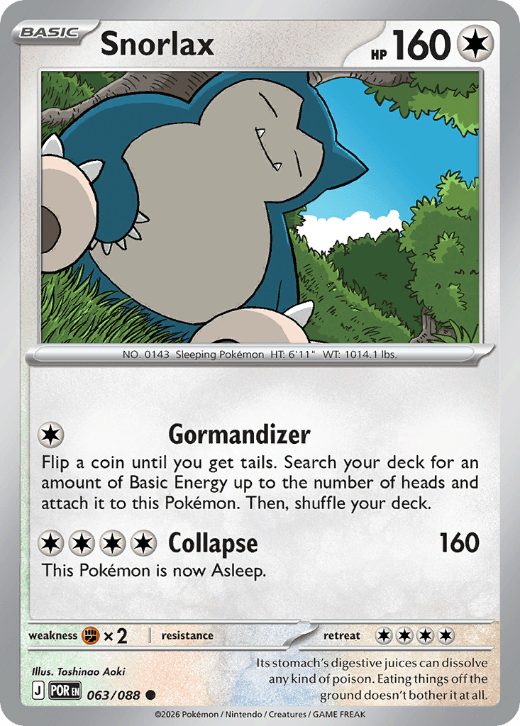 Snorlax ME3-63