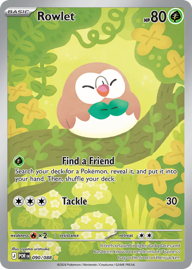 Rowlet ME3-90