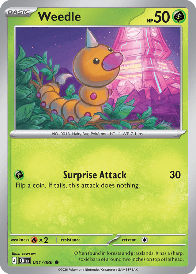 Weedle ME4-1