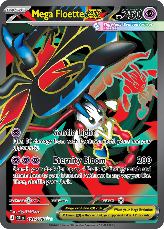 Mega Floette ex ME4-101