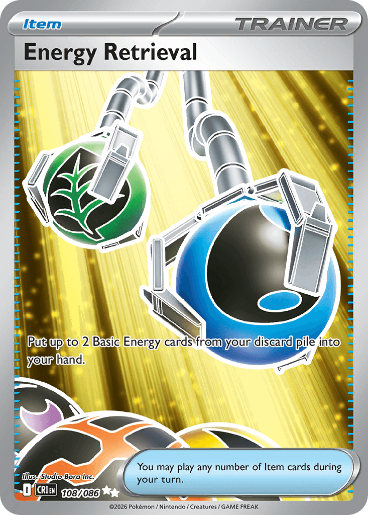 Energy Retrieval ME4-108