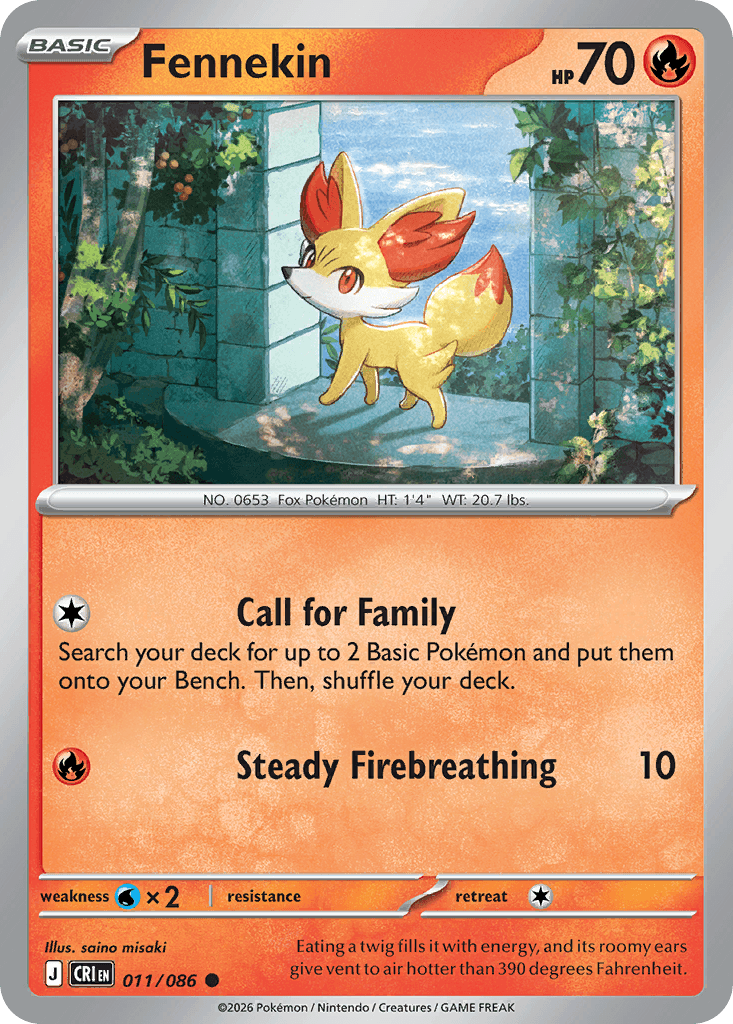 Fennekin ME4-11