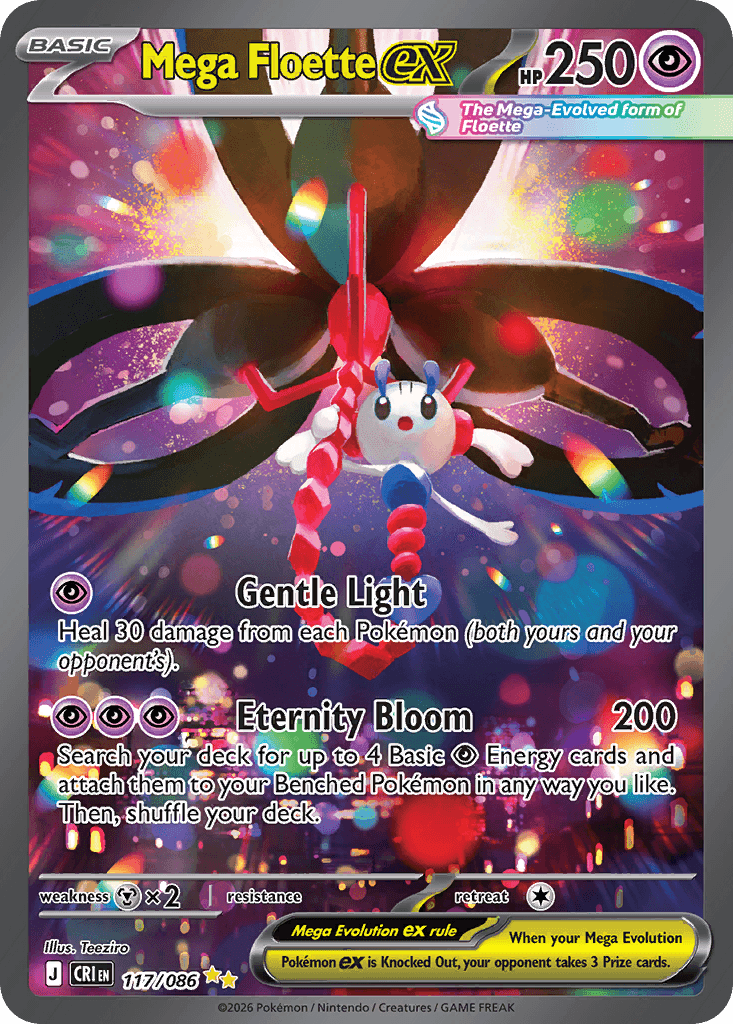 Mega Floette ex ME4-117