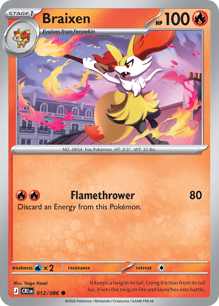 Braixen ME4-12