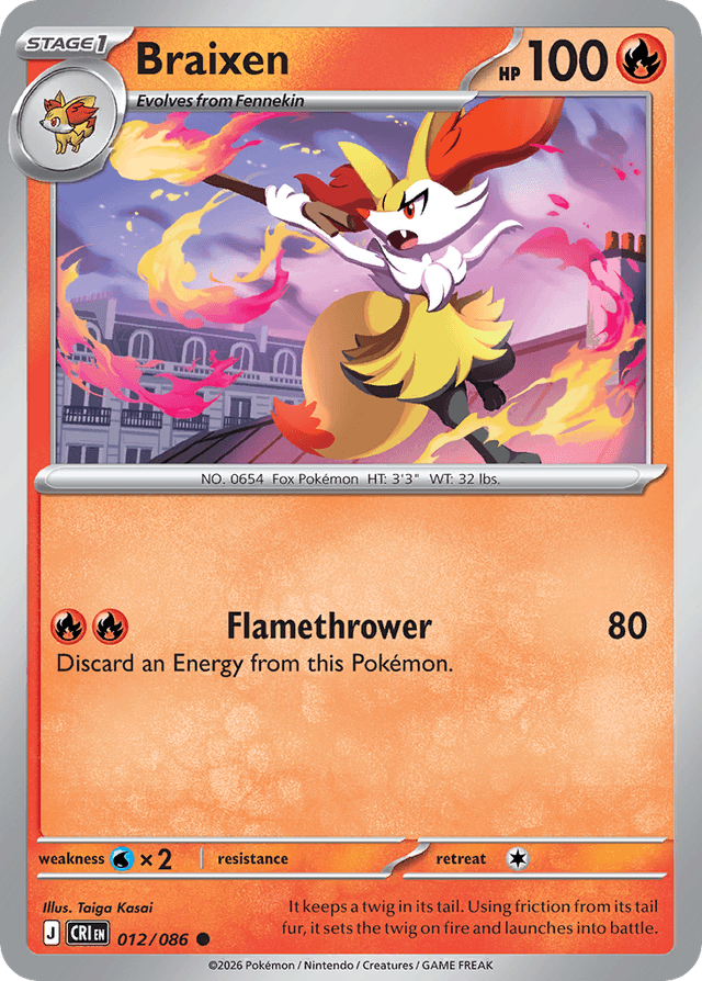 Braixen ME4-12