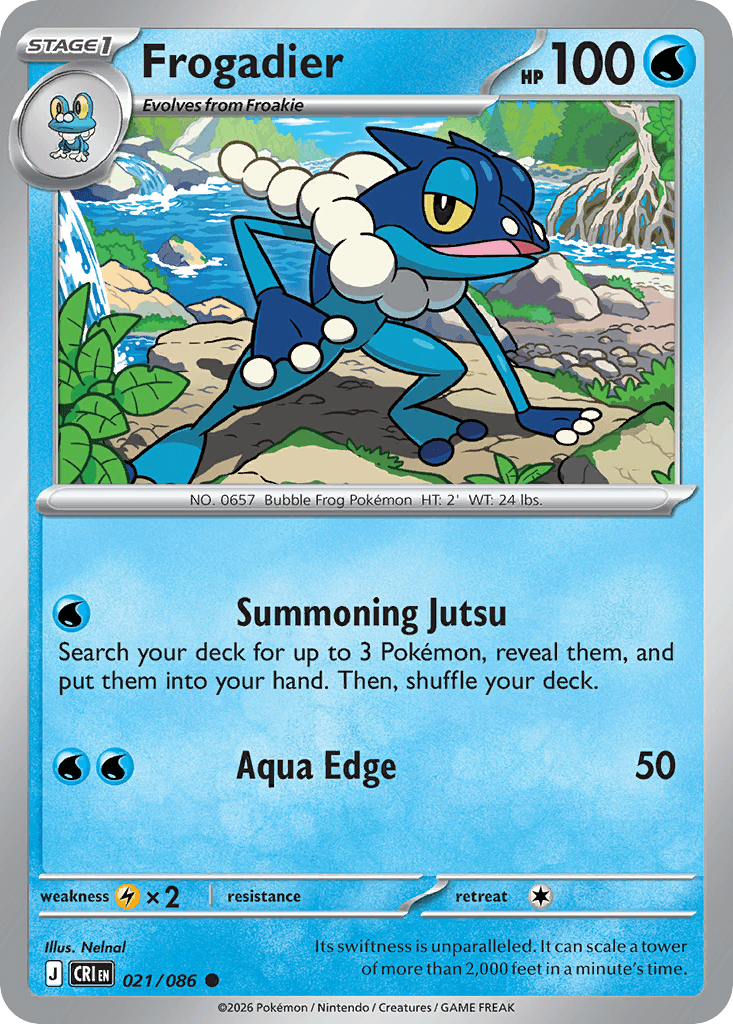 Frogadier ME4-21