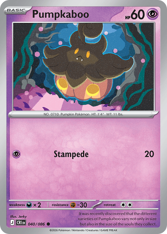 Pumpkaboo ME4-40