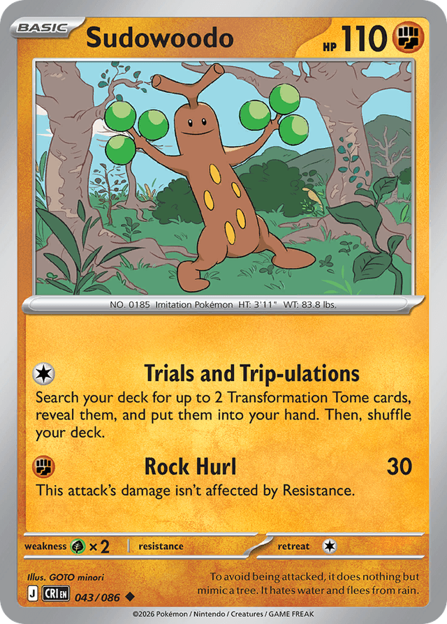Sudowoodo ME4-43