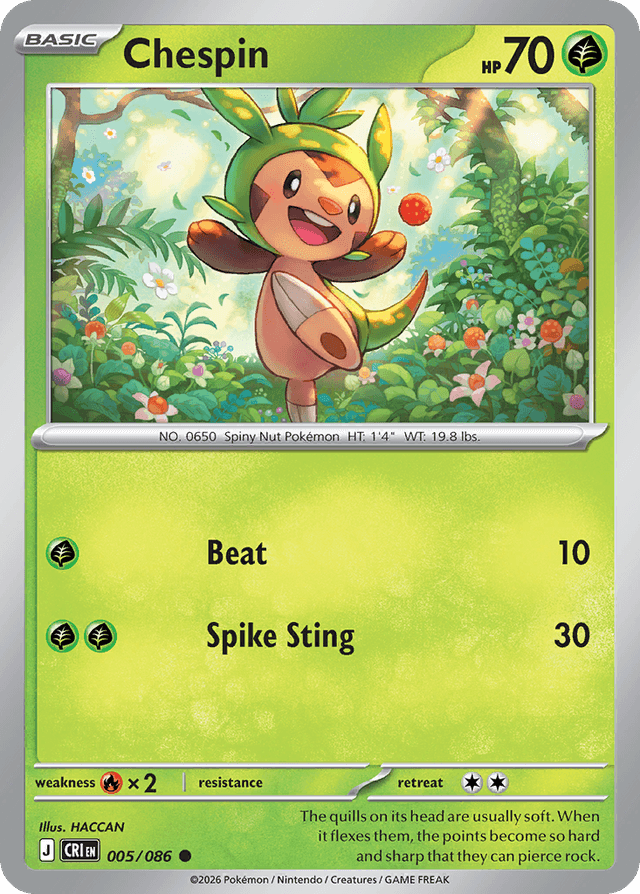 Chespin ME4-5