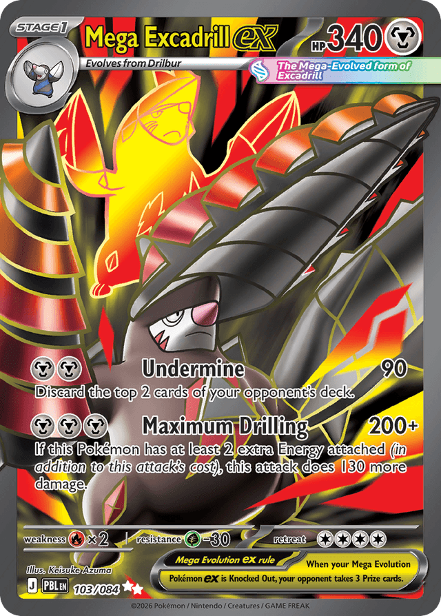 Mega Excadrill ex ME5-103