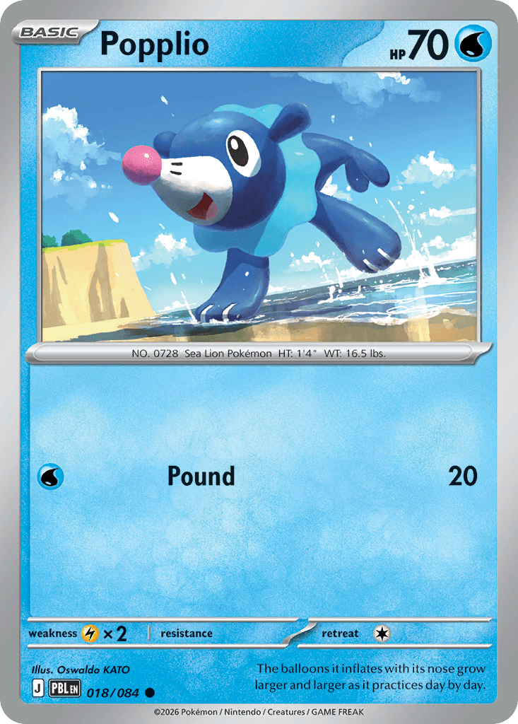 Popplio ME5-18