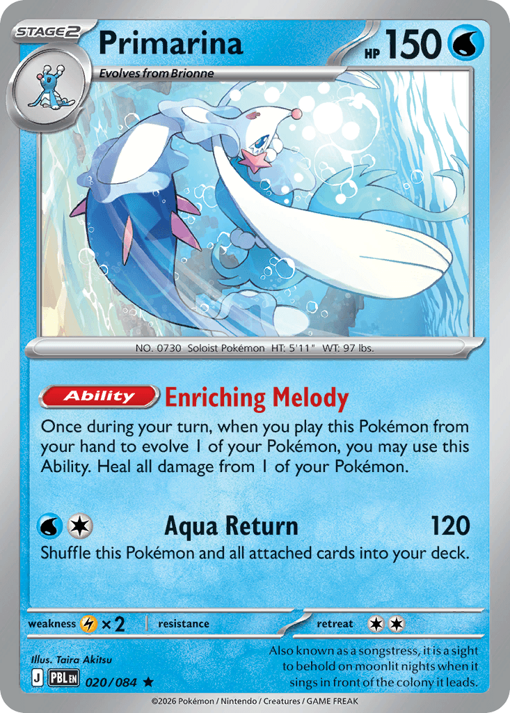 Primarina ME5-20