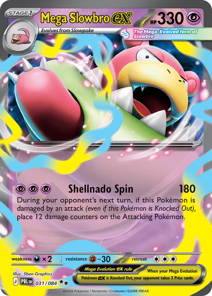 Mega Slowbro ex ME5-31